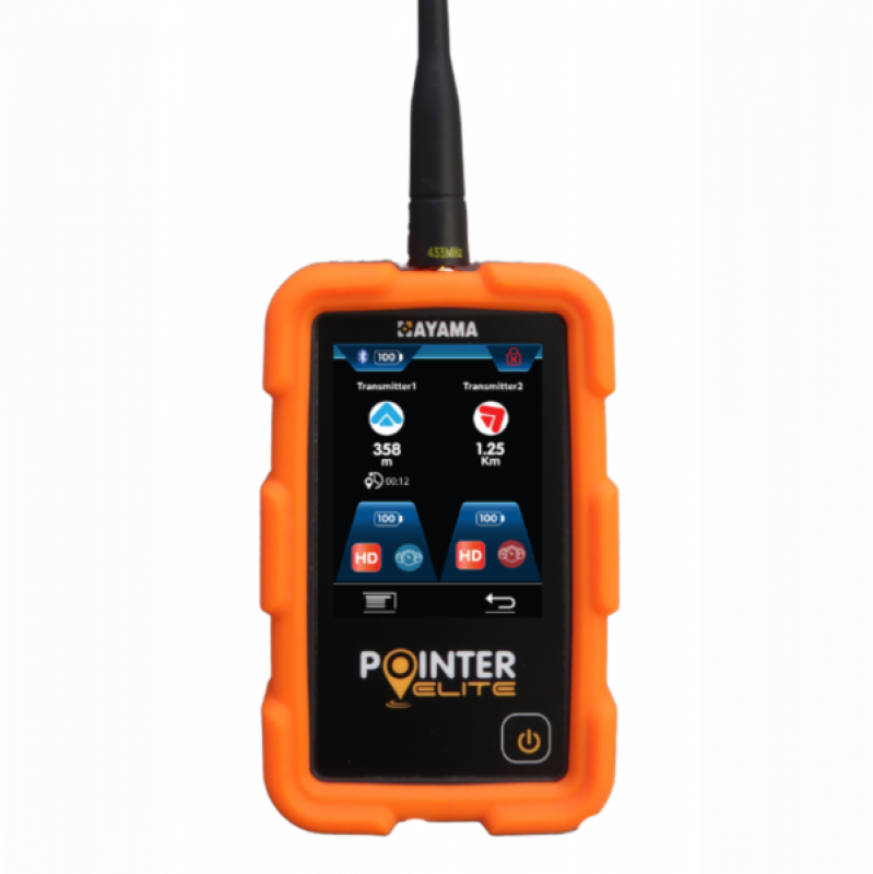 Ayama Set ELITE, Empfänger Pointer ELITE + Sender ELITE Solar+ Hard Case